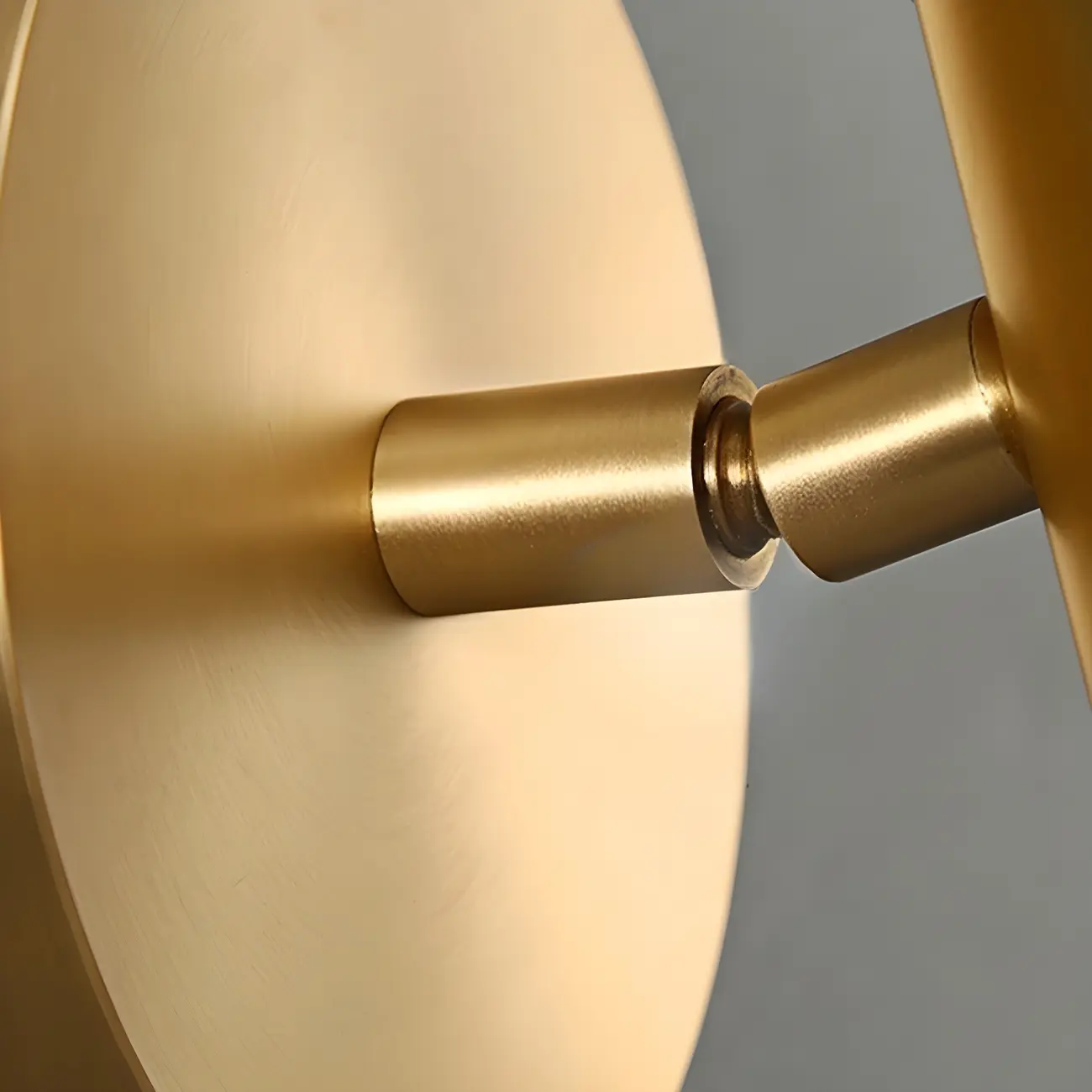 Stylish Metal Vanity Light with Copper Shade for Bathroom Image - 3 | homeyfad