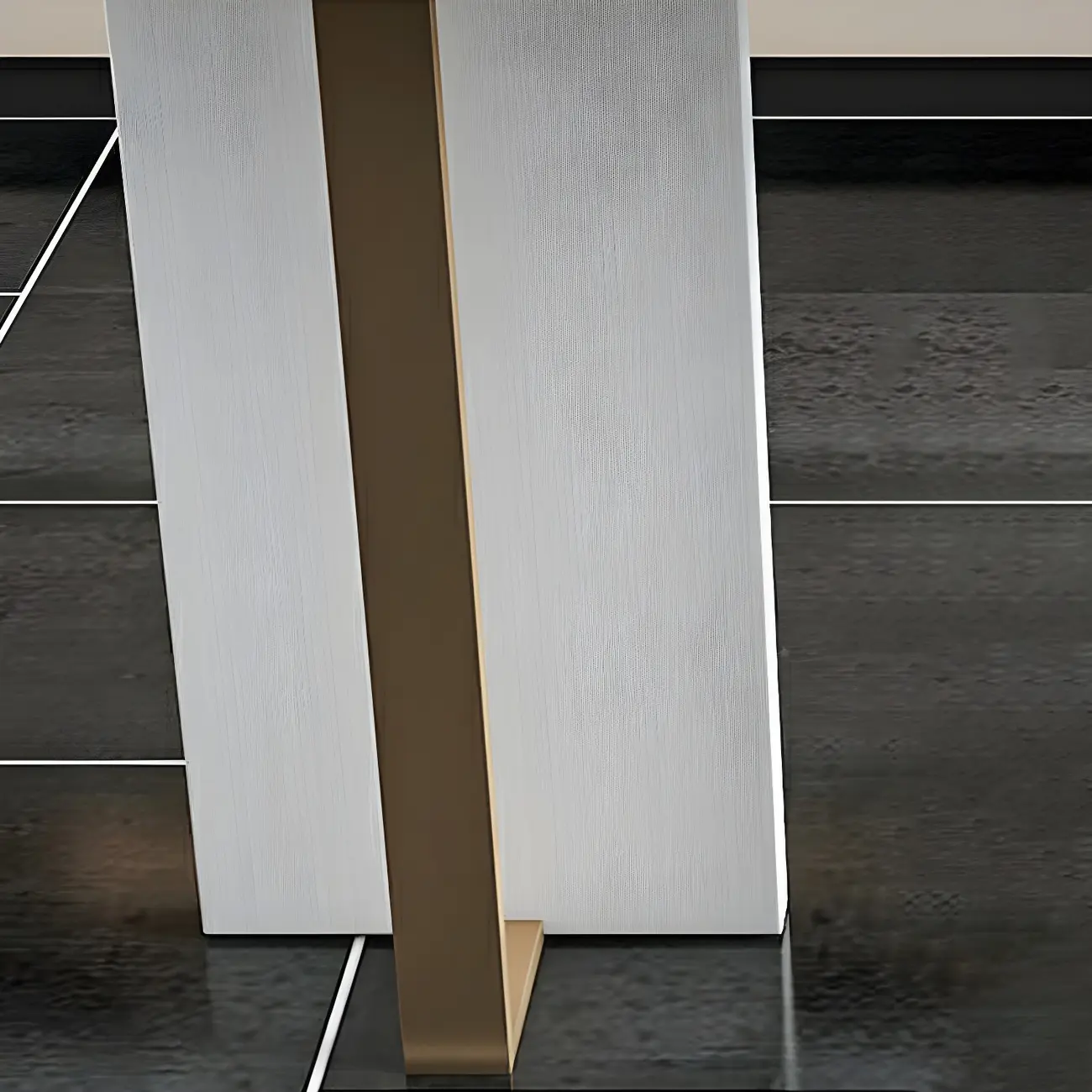 Glam White Faux Marble Gold Legs Bar Tables Image - 6 | homeyfad