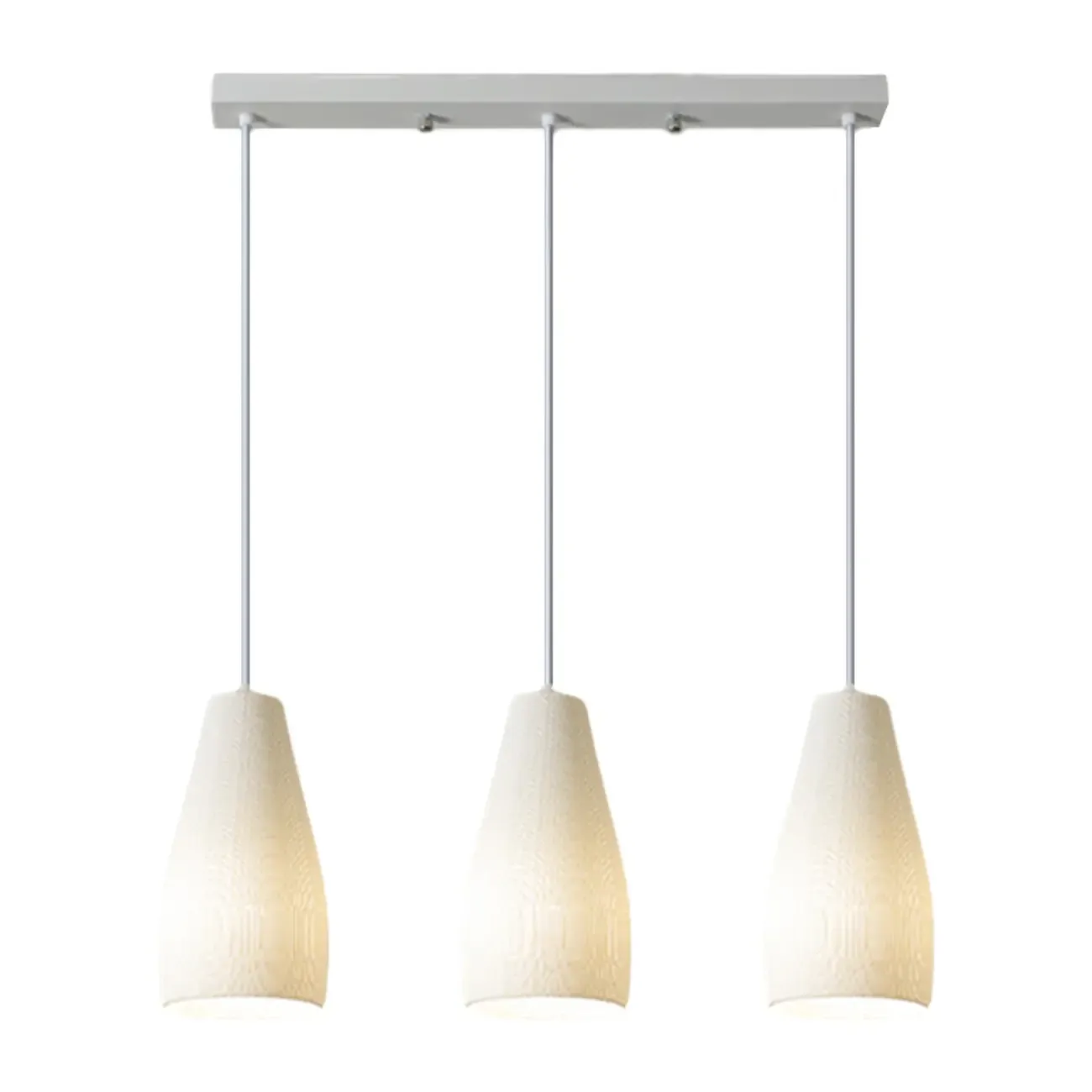 Modern Resin Geometric Pendant Light for Kitchen Image - 6