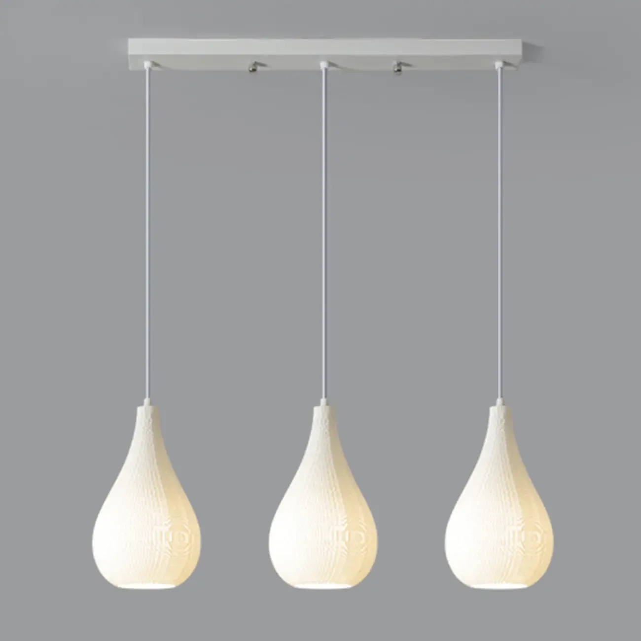 Modern Resin Geometric Pendant Light for Kitchen Image - 7