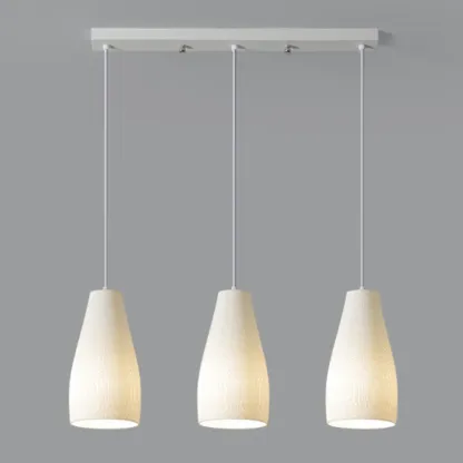 Modern Resin Geometric Pendant Light for Kitchen Image - 8