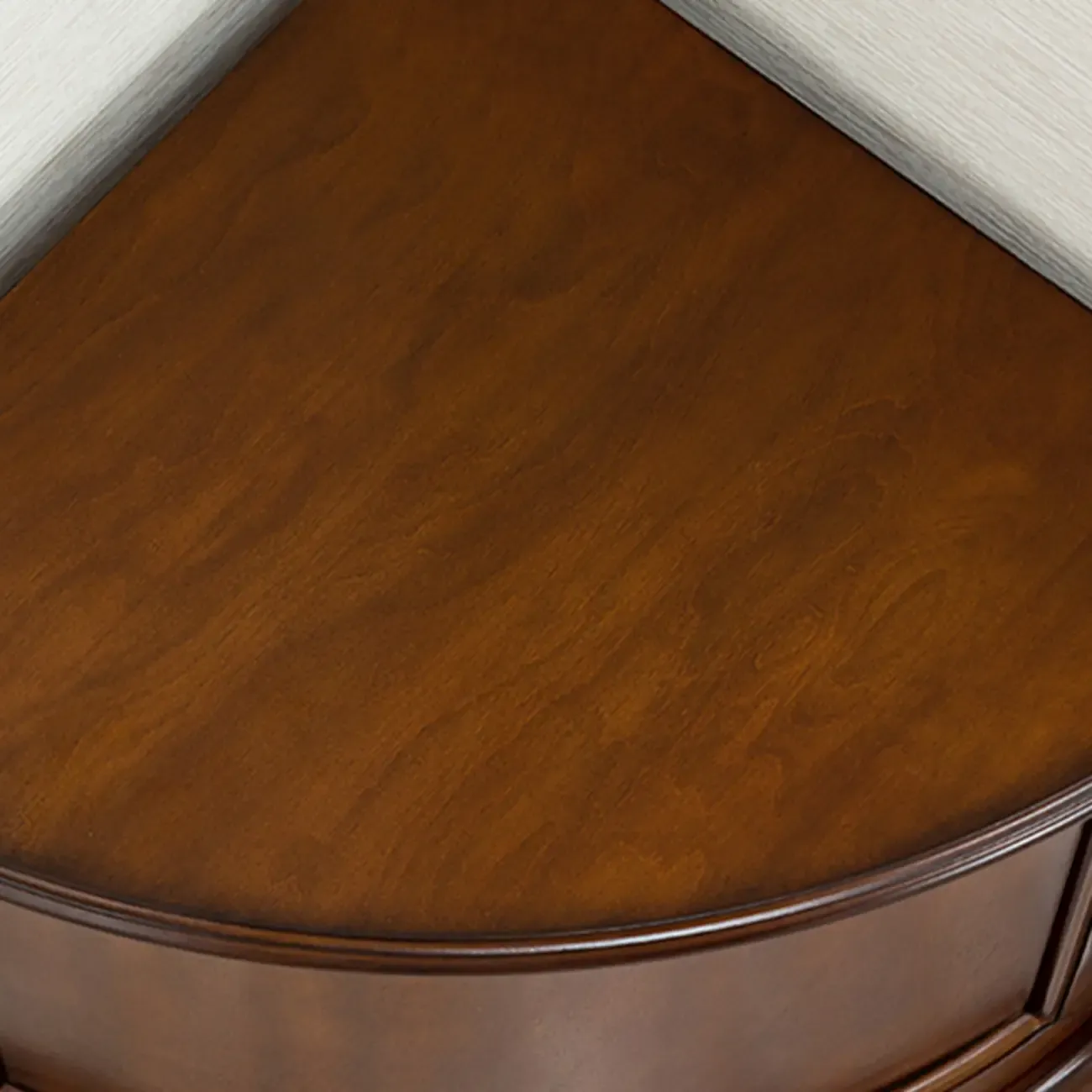 Traditional Wood Medium Floor Corner Wine Cabinets Image - 6