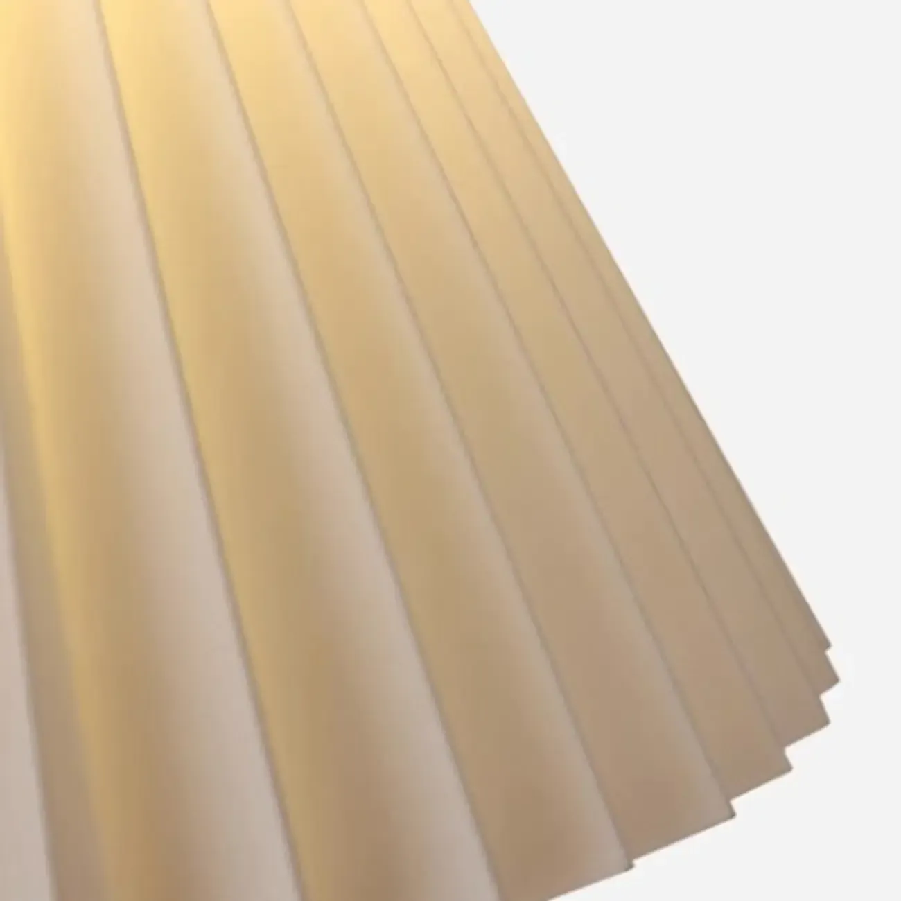 Modern Simple Black LED Table Lamp in Pleated Fabric Shade Image - 9