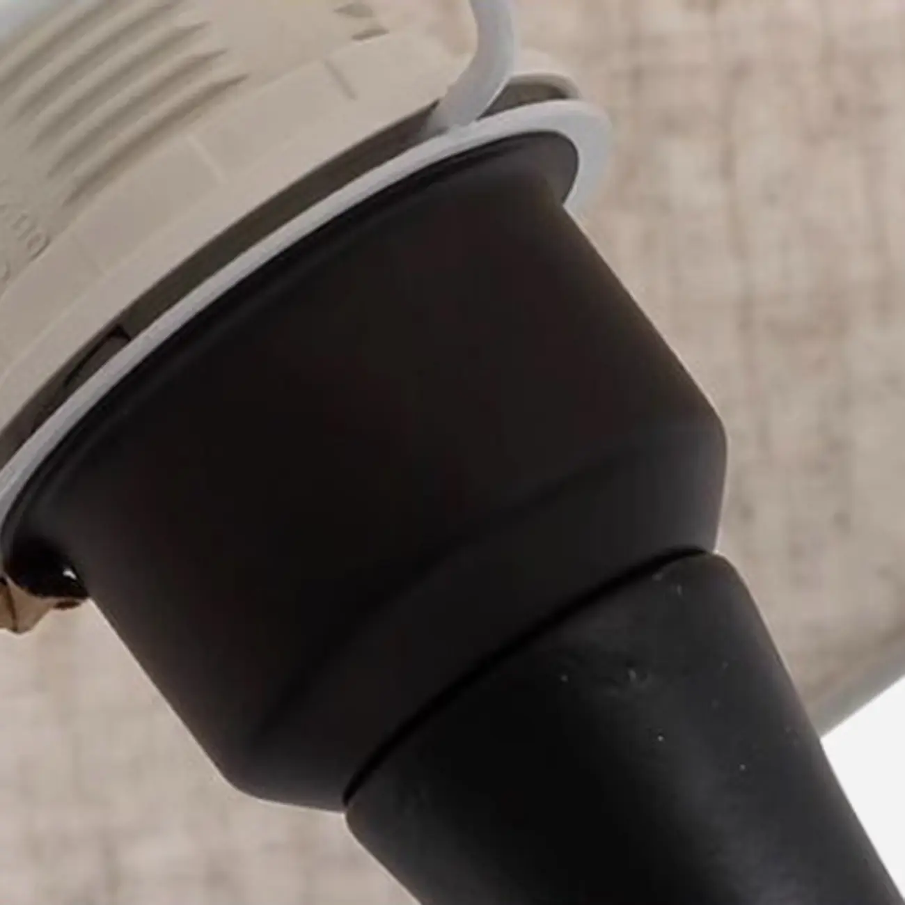 Modern Simple Black LED Table Lamp in Pleated Fabric Shade Image - 11 | homeyfad