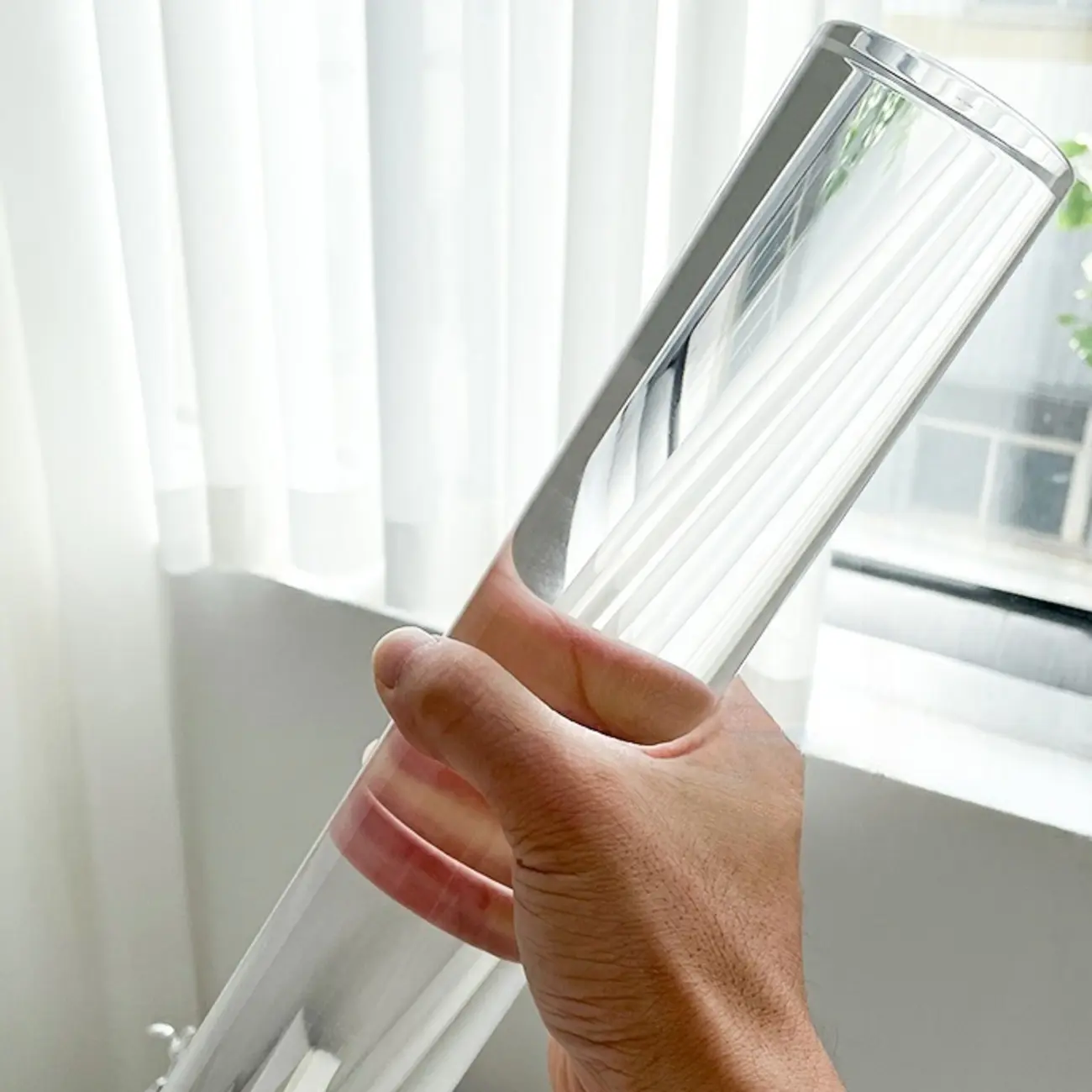 Modern Clear Acrylic Round Pedestal Bar Tables Image - 8 | homeyfad