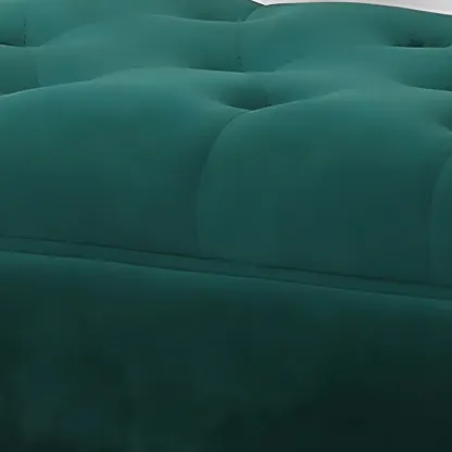 Modern Solid Flannel Upholstered Chaise Lounge Image - 4