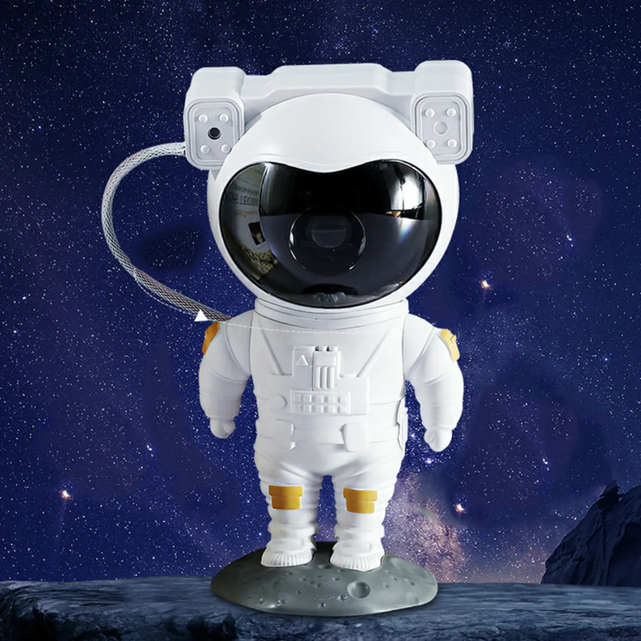 Unique Astronaut White Kids Lamp for Bedroom Decor | homeyfad