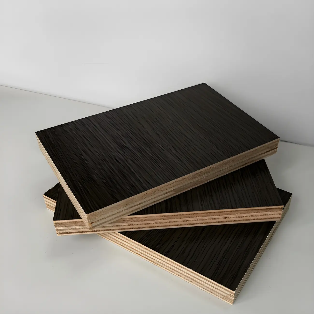 Contemporary Wood Multi-Shelf Black Storage Bookcase Image - 8 | homeyfad