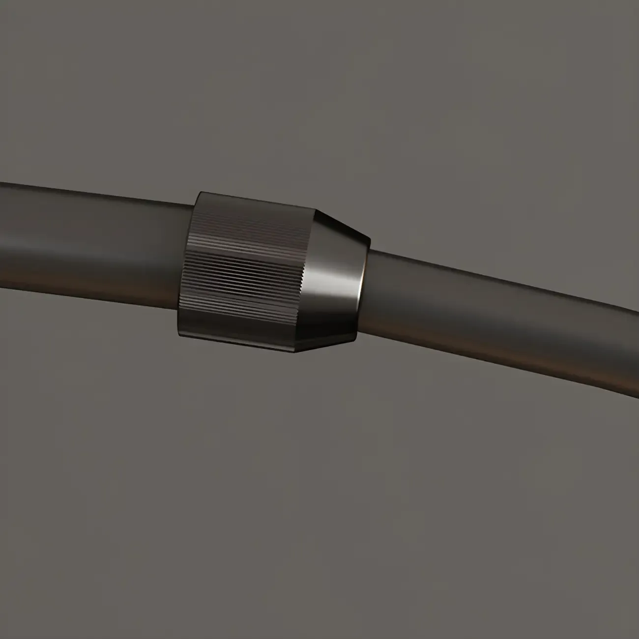 Black Adjustable Dome Shade Arc Metal Floor Lamp Image - 8