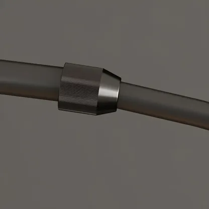 Black Adjustable Dome Shade Arc Metal Floor Lamp Image - 8