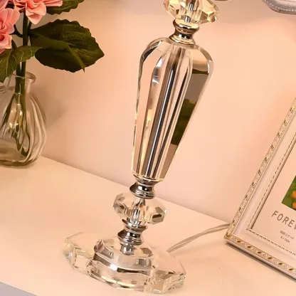 Geometric Multicolor Crystal Table Lamp for Bedside Lighting  Image - 13