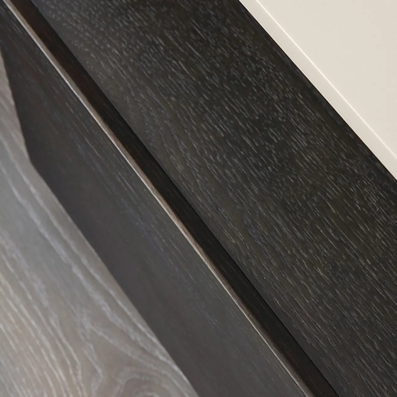 Chic Manufactured Wood Shelf & Drawer Nightstand Image - 11 | homeyfad