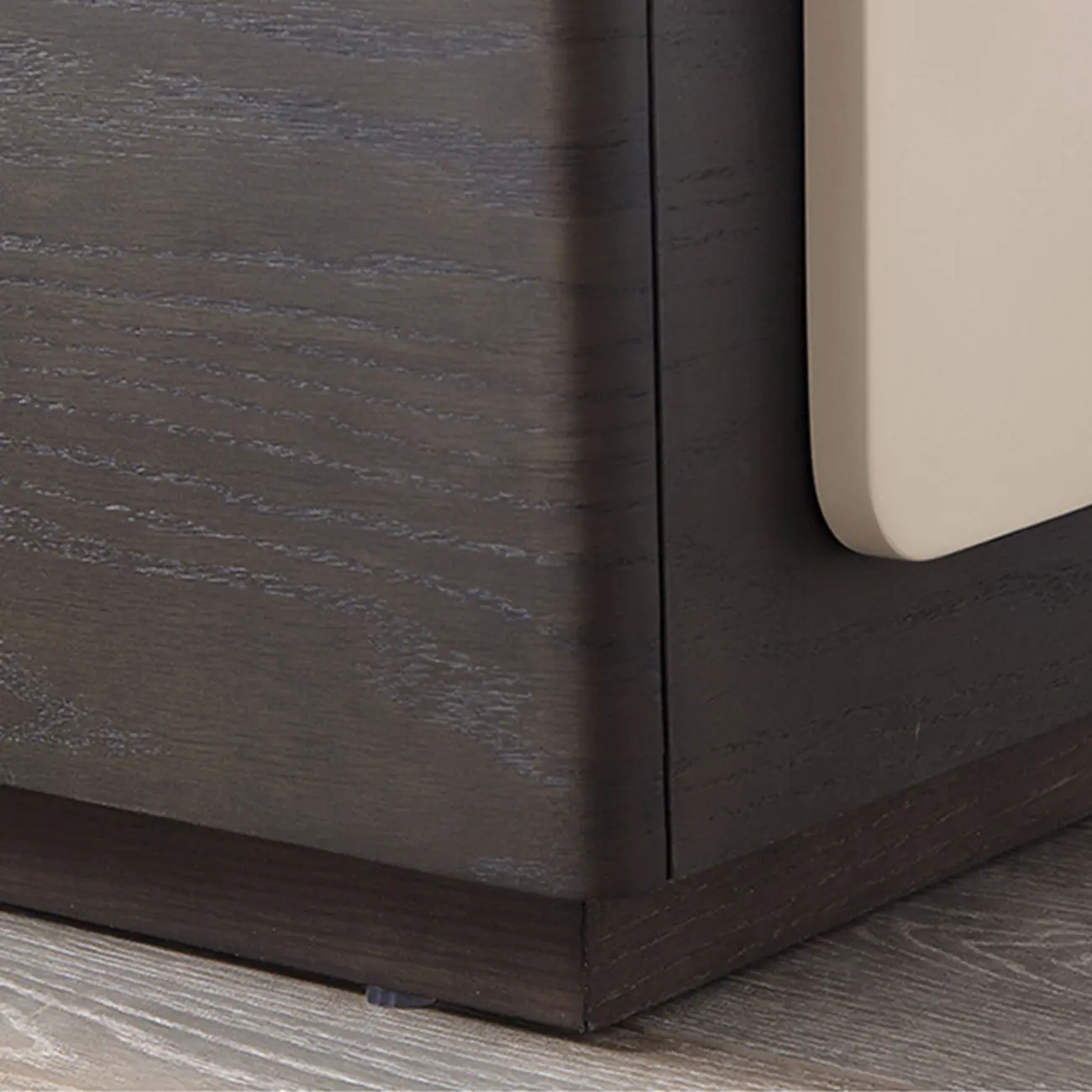 Chic Manufactured Wood Shelf & Drawer Nightstand Image - 14 | homeyfad