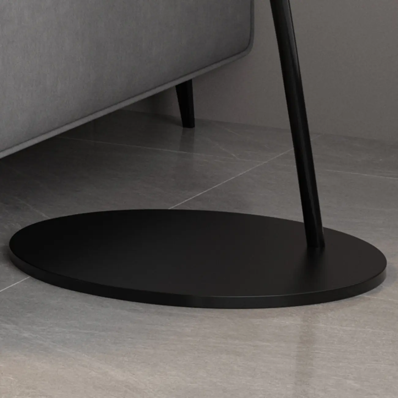 Black Iron Bowl Metal Arc Floor Lamp with Foot Switch Image - 8 | homeyfad