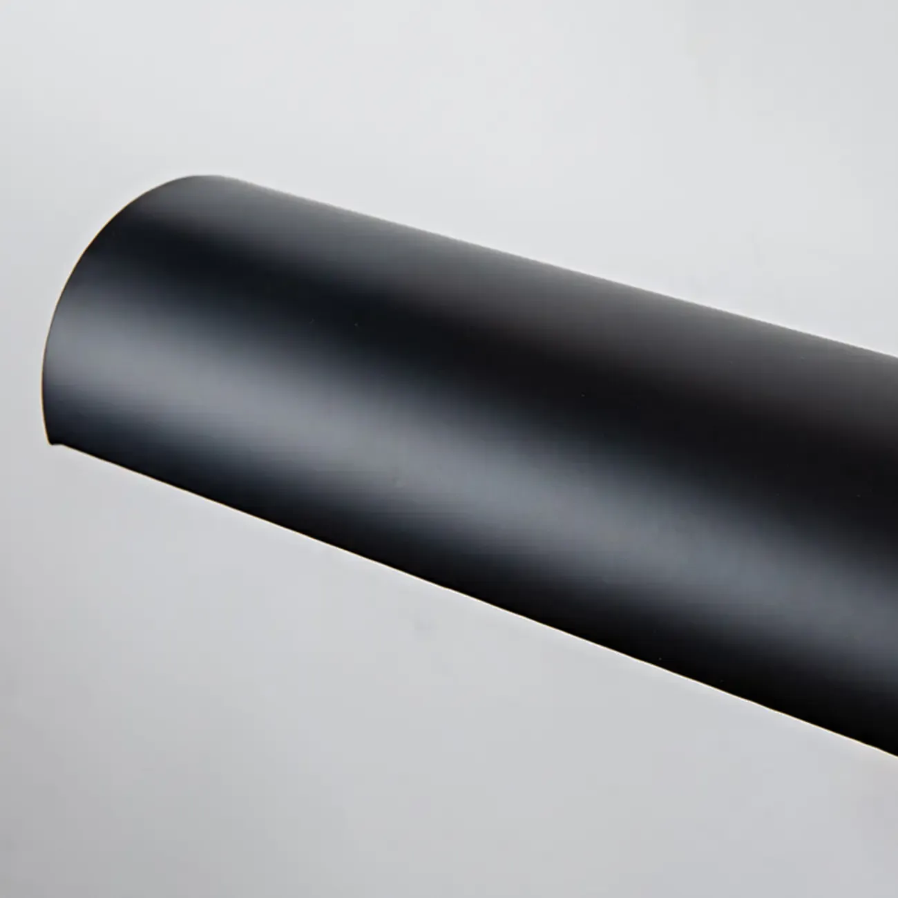 Industrial Black Tube Vanity Light with Iron Shade for Living Room Image - 11