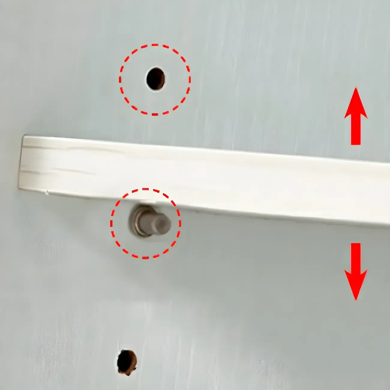 Modern Slim White Shoe Cabinet with Drawer for Hallway Image - 7