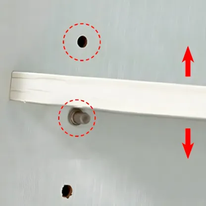 Modern Slim White Shoe Cabinet with Drawer for Hallway Image - 7