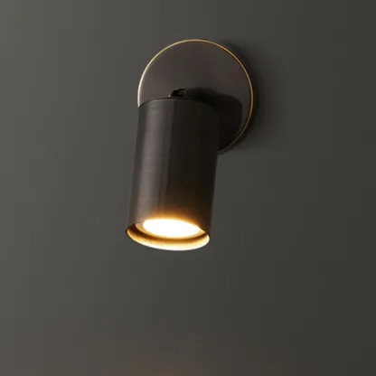 Minimalist Adjustable LED Cylinder Vanity Light Fixtures Image - 10