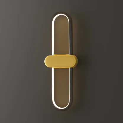 Classic Oval LED Vanity Light with Wall Mount for Bathroom Image - 7