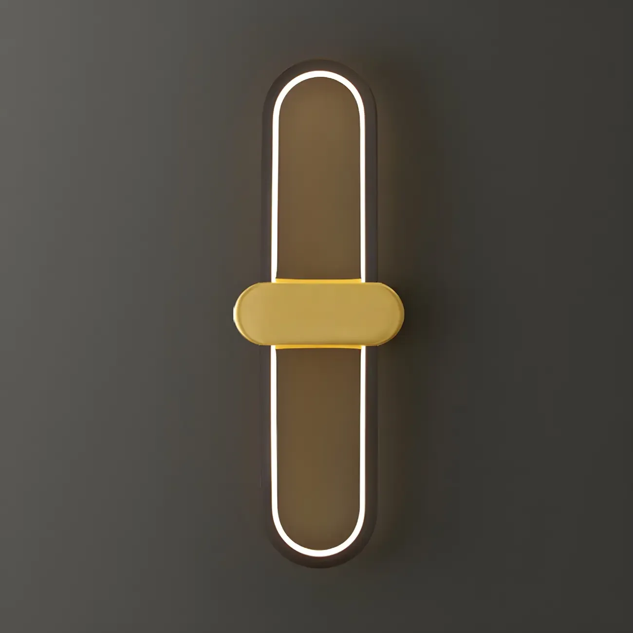 Classic Oval LED Vanity Light with Wall Mount for Bathroom Image - 8