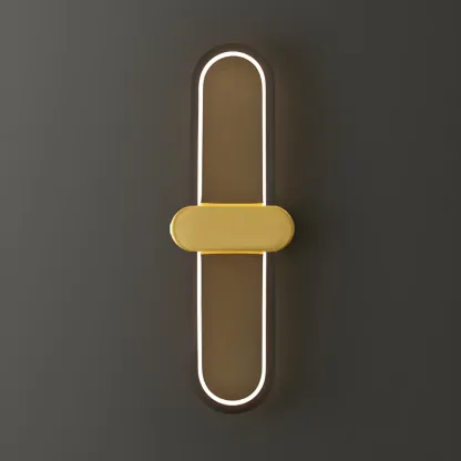 Classic Oval LED Vanity Light with Wall Mount for Bathroom Image - 8