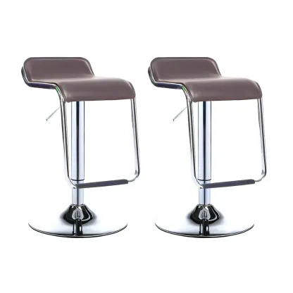Contemporary Metal Adjustable Swivel Bar Stools for Dining Room Image - 20