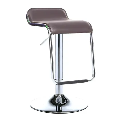 Contemporary Metal Adjustable Swivel Bar Stools for Dining Room Image - 15