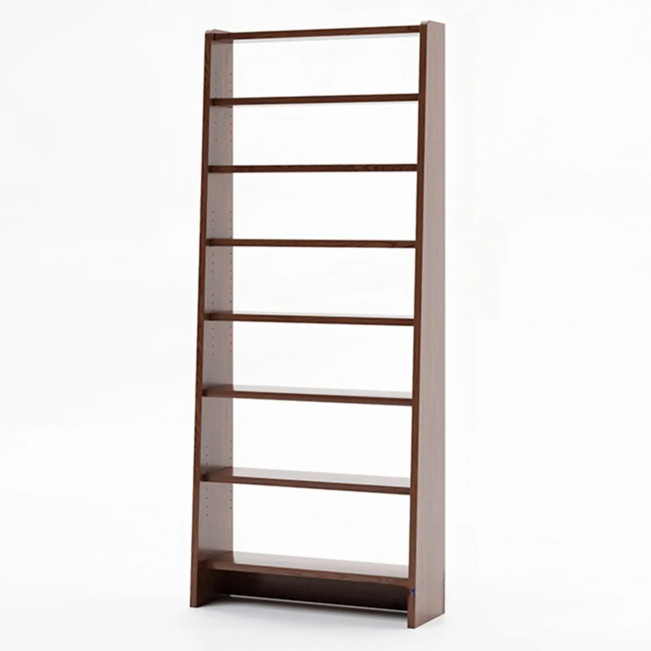 Tall Modern White Wooden Open Vertical Bookcase Image - 12 | homeyfad