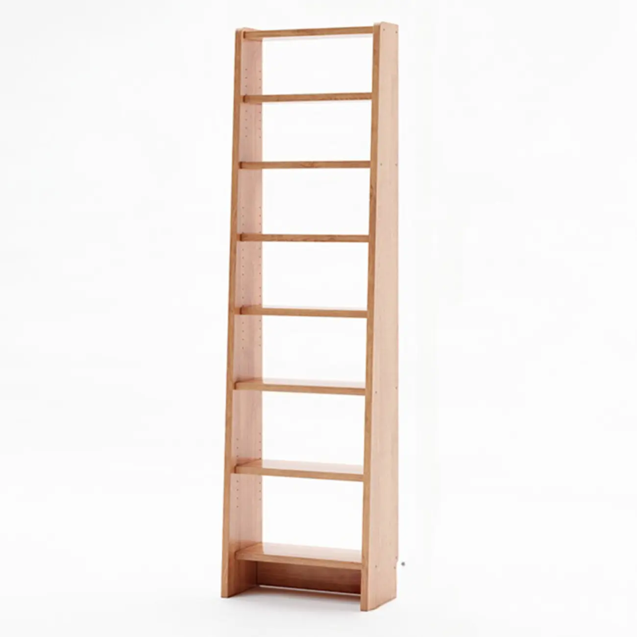 Tall Modern White Wooden Open Vertical Bookcase Image - 13 | homeyfad