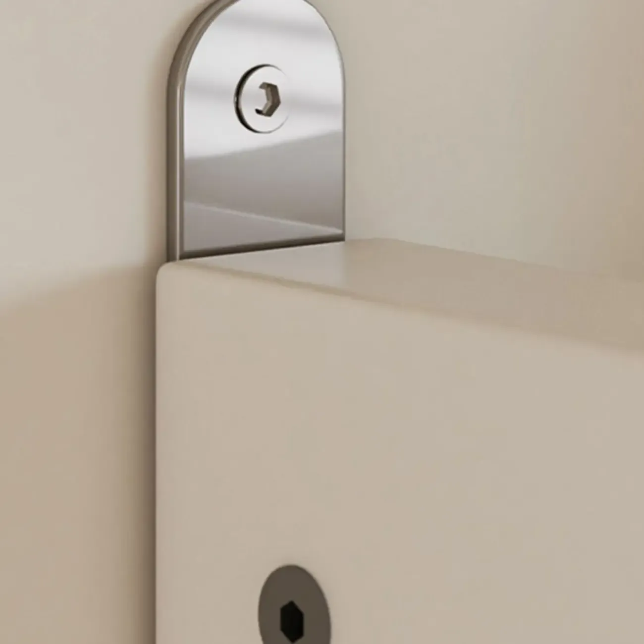 Tall Modern White Wooden Open Vertical Bookcase Image - 14