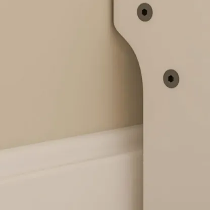 Tall Modern White Wooden Open Vertical Bookcase Image - 16