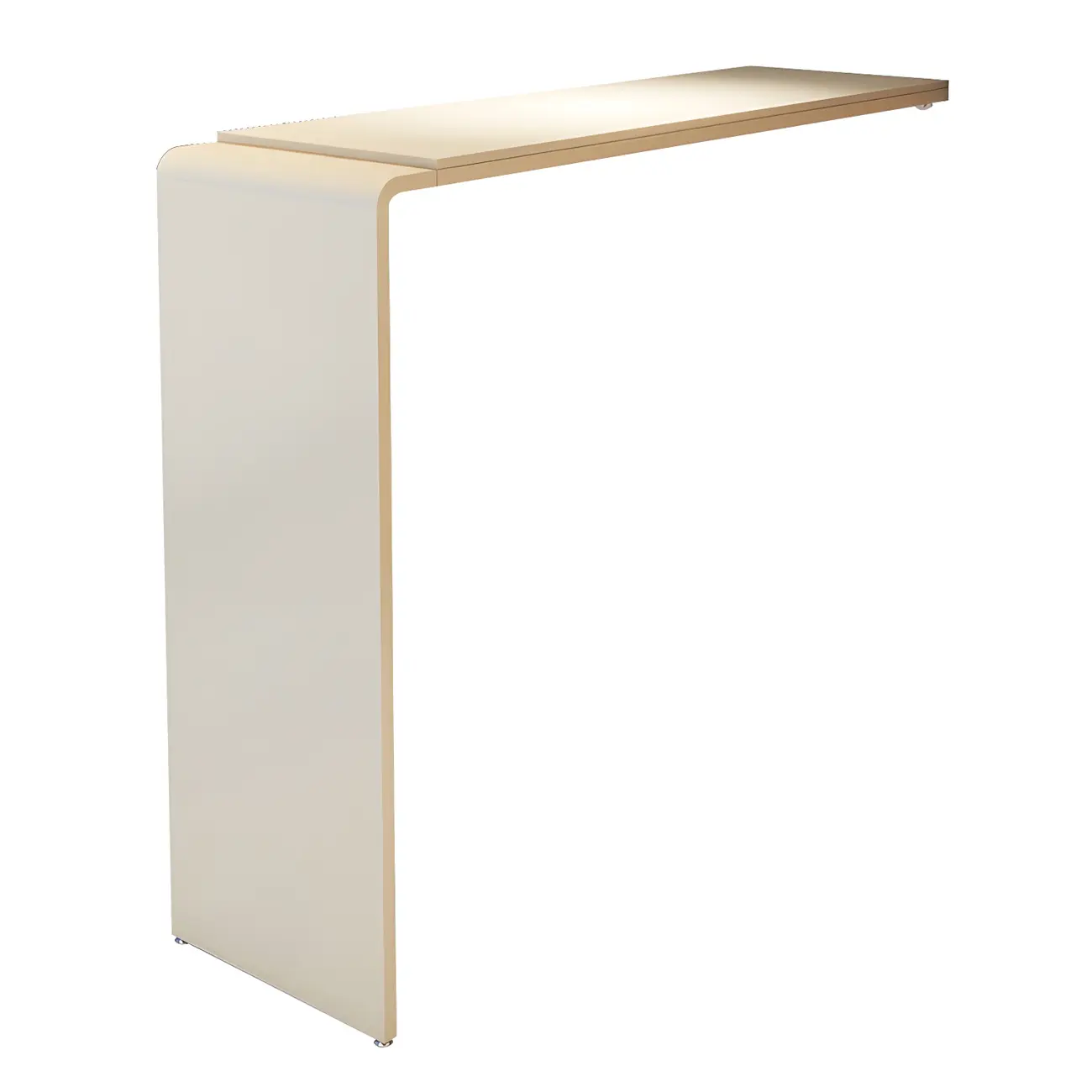 Modern Beige Stone Metal Wall Mounted Bar Tables Image - 5 | homeyfad
