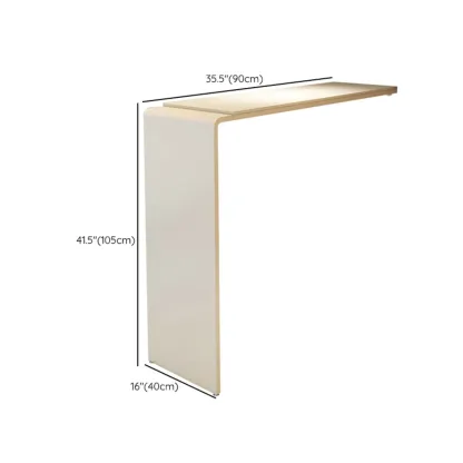 Modern Beige Stone Metal Wall Mounted Bar Tables #size