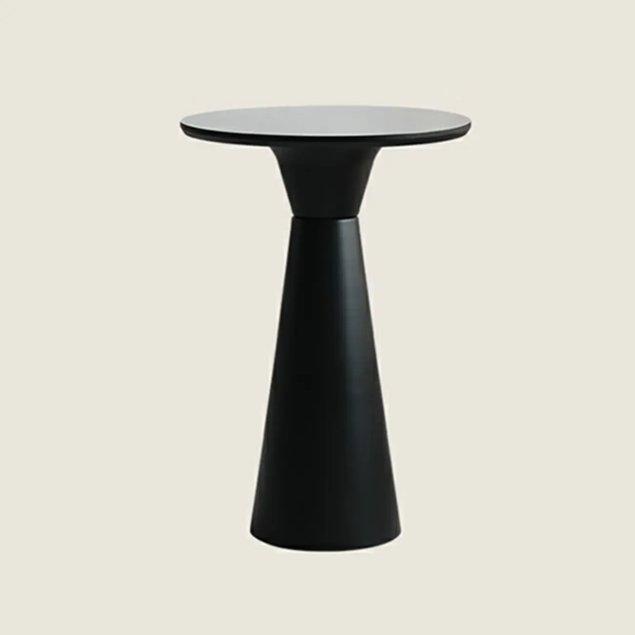 Elegant Pedestal Round White Marble Bar Table Image - 2 | homeyfad
