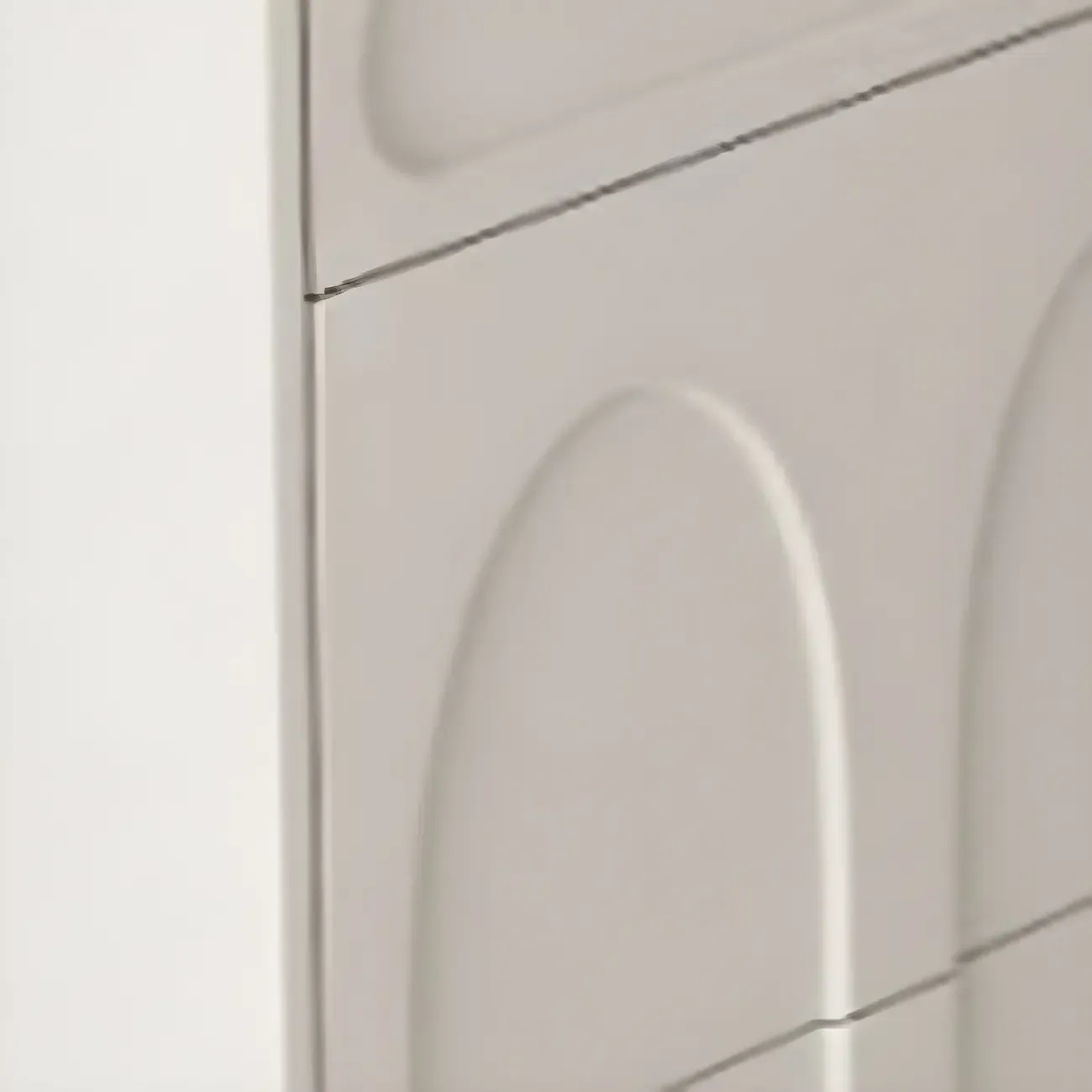 Hallway White	Drop Front Shoe Storage Cabinet Image - 10