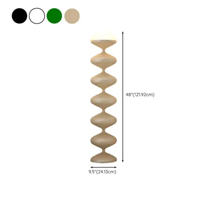 Modern Unique Acrylic and Metal Floor Lamp with Foot Switch  #size