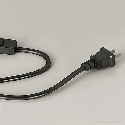 Modern Acrylic Flower Adjustable Black Floor Lamp Image - 9