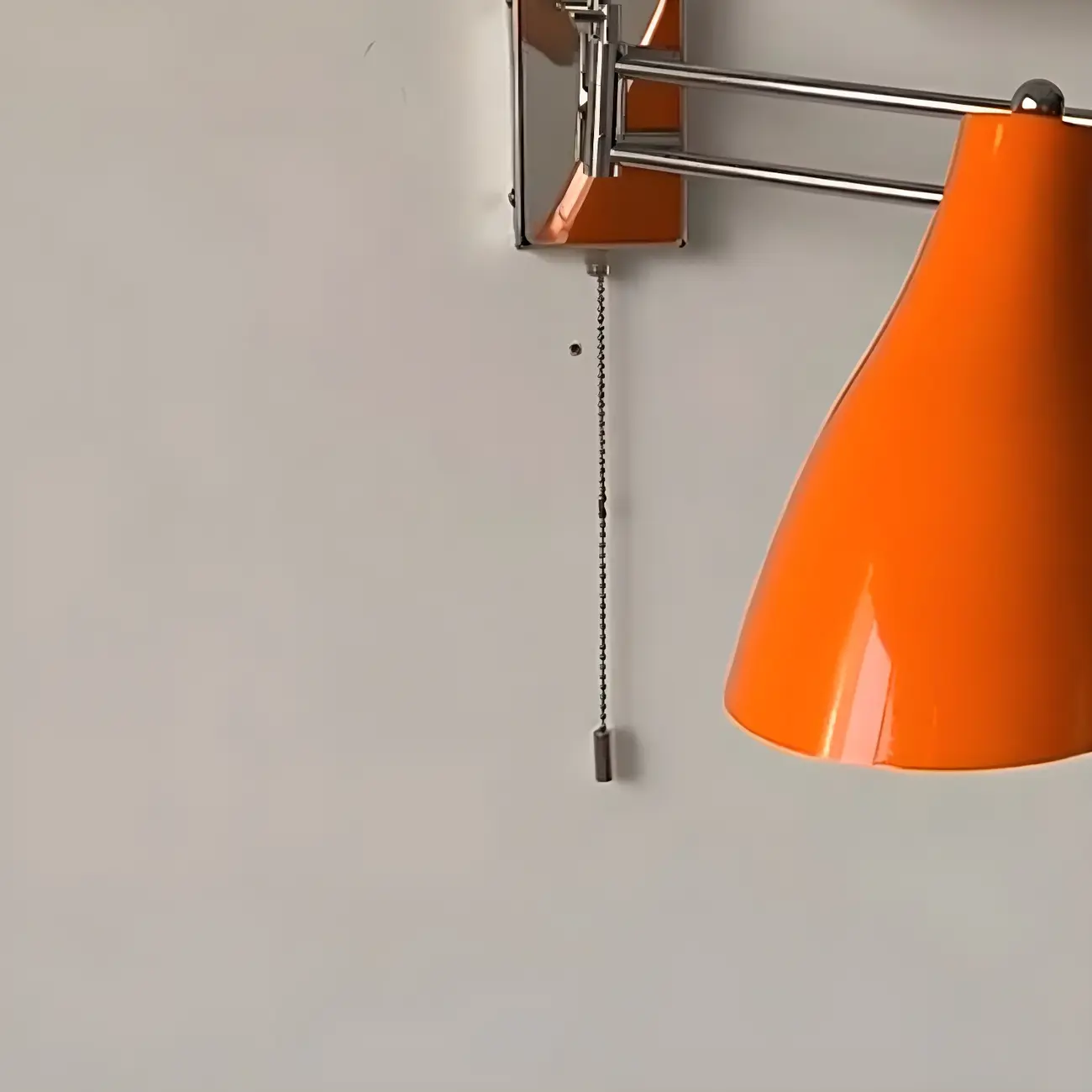 Modern Metal Clean-lined Swing Arm Wall Light Image - 7 | homeyfad