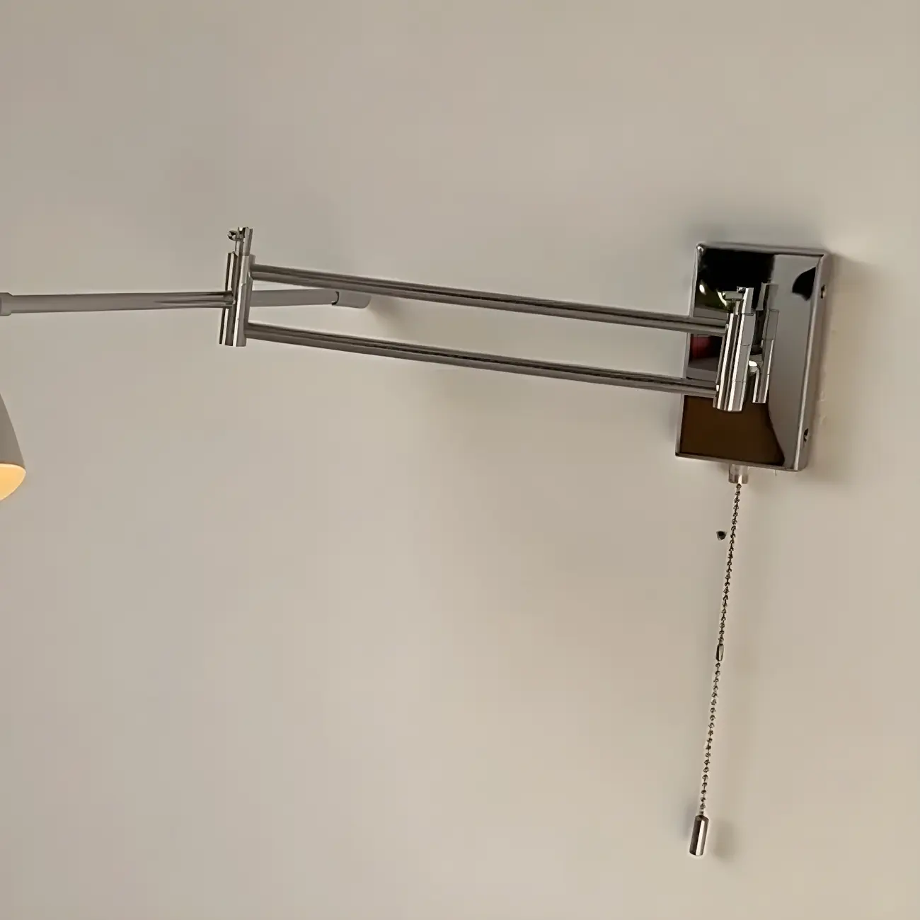 Modern Metal Clean-lined Swing Arm Wall Light Image - 9 | homeyfad