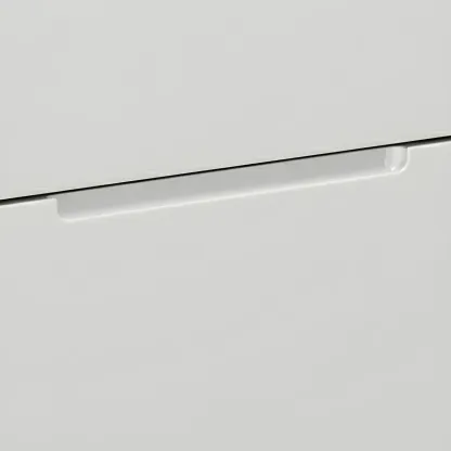 Entryway	Black Narrow Drop Front Shoe Storage Cabinet Image - 15