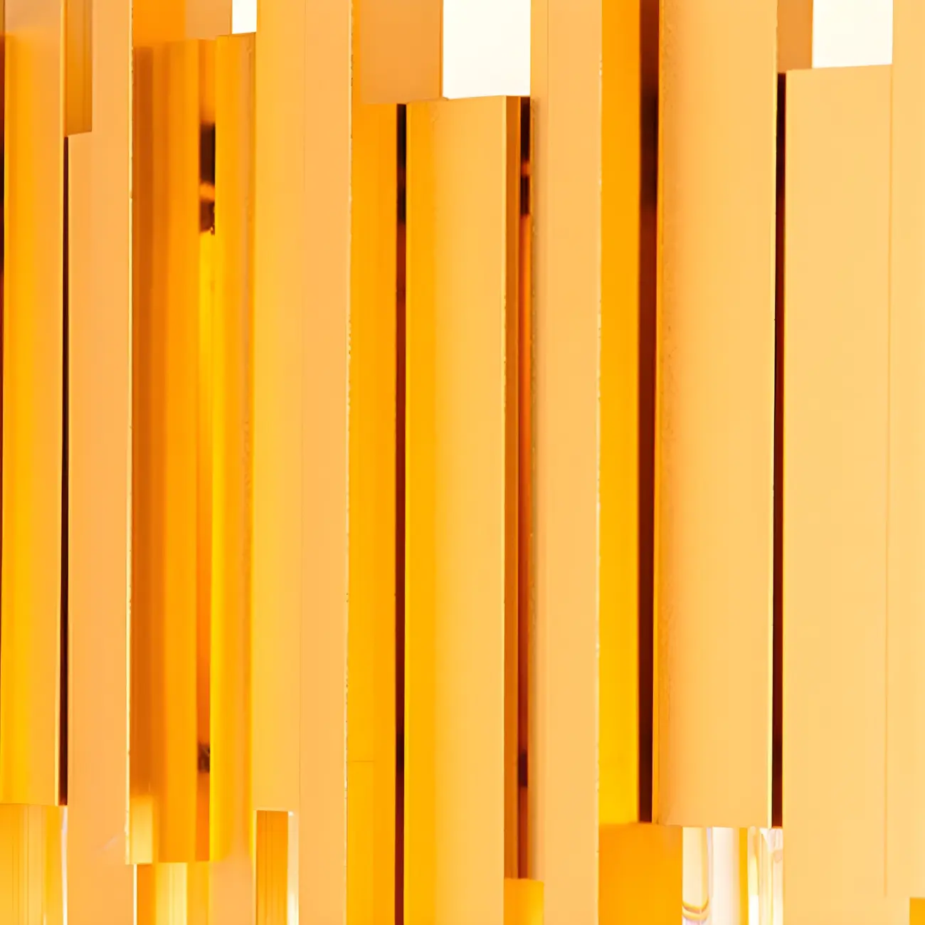 Orange Crystal LED Chandelier for Kitchen Island Image - 7 | homeyfad