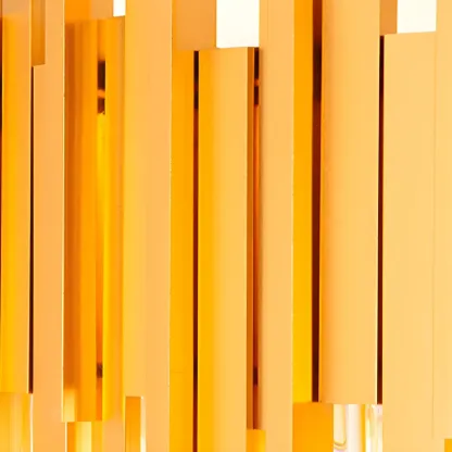 Orange Crystal LED Chandelier for Kitchen Island Image - 7