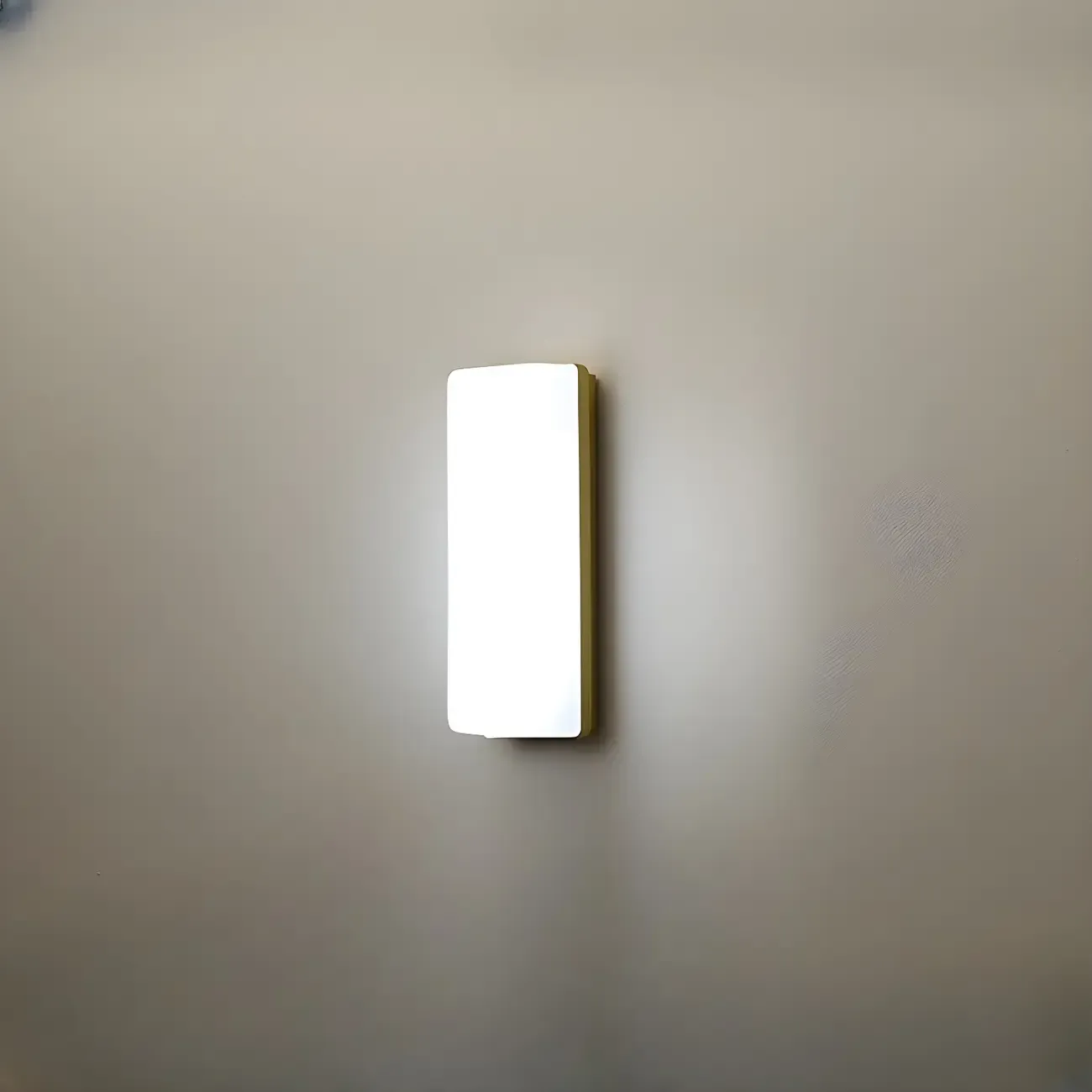 Minimalist Sleek LED Vanity Light with Glass Shade for Bathroom Image - 4