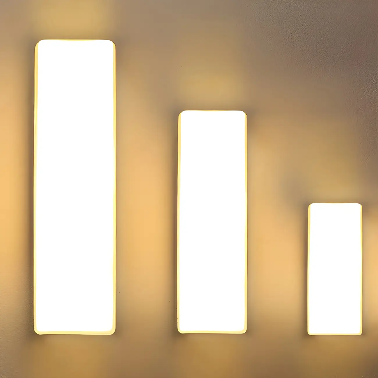 Minimalist Sleek LED Vanity Light with Glass Shade for Bathroom Image - 5 | homeyfad