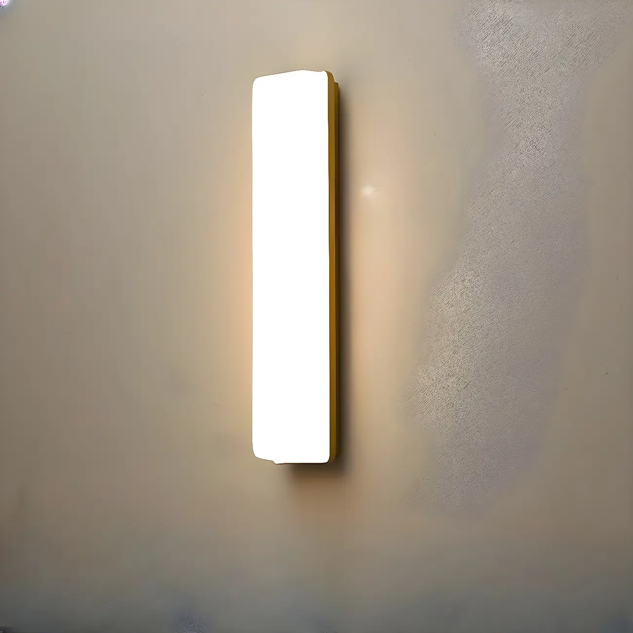 Minimalist Sleek LED Vanity Light with Glass Shade for Bathroom Image - 12 | homeyfad