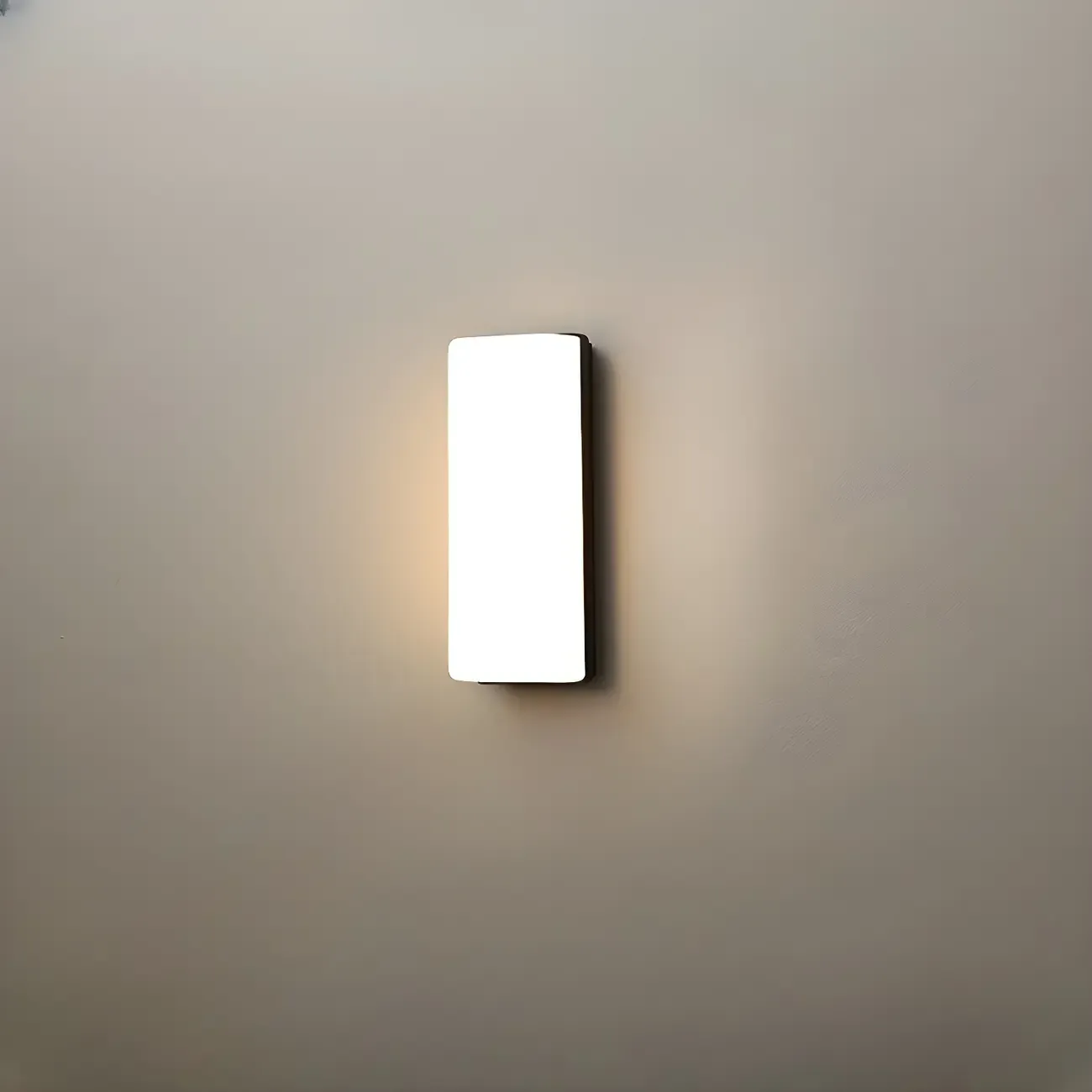 Minimalist Sleek LED Vanity Light with Glass Shade for Bathroom Image - 13