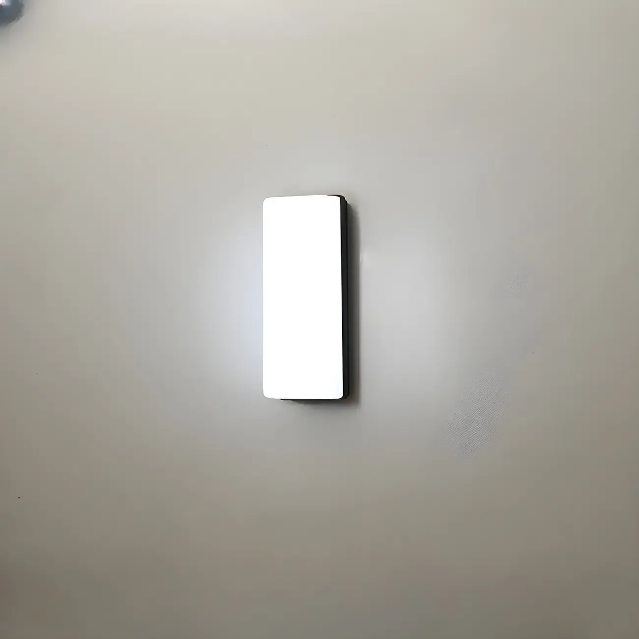 Minimalist Sleek LED Vanity Light with Glass Shade for Bathroom Image - 15