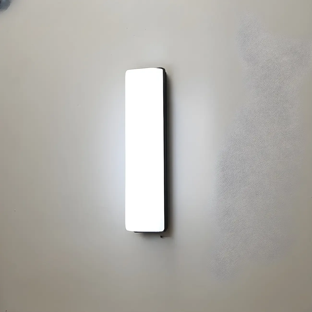 Minimalist Sleek LED Vanity Light with Glass Shade for Bathroom Image - 19