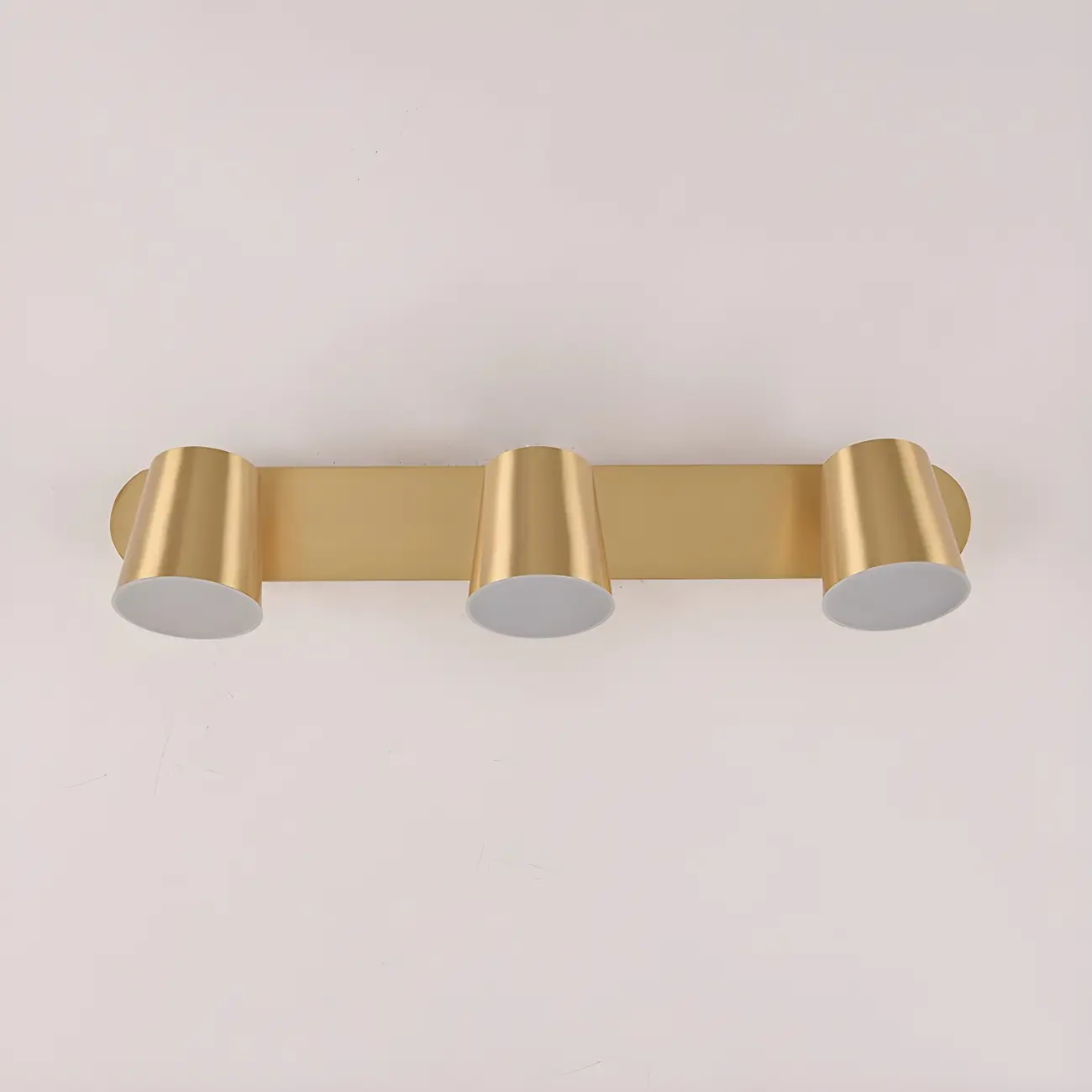 Geometric Dimmable Black Vanity Light  with 3-Light | homeyfad