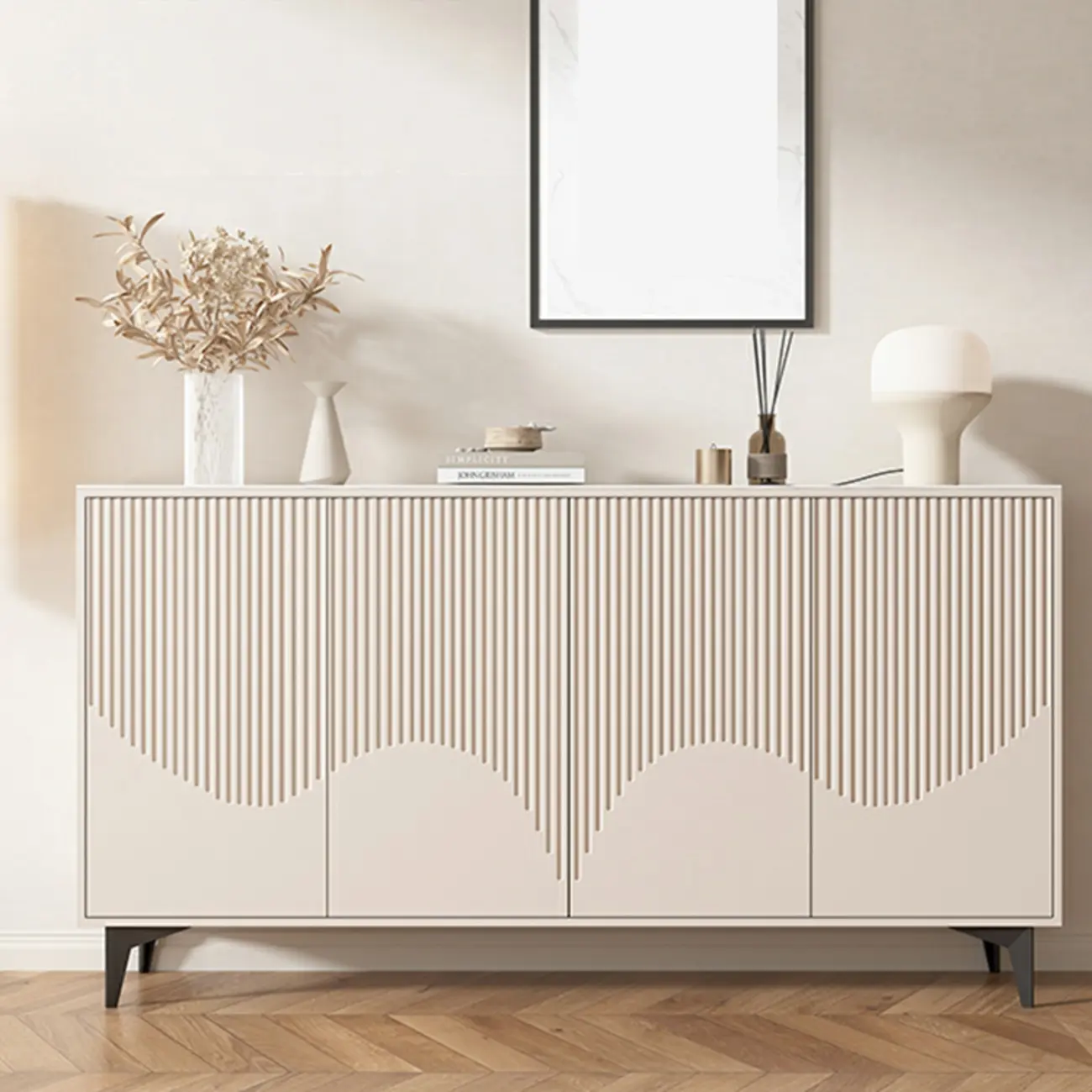 Hallway White Wood Shoe Cabinet with Slate Image - 1 | homeyfad